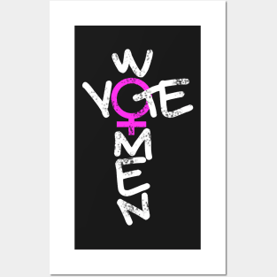 Vote Women Posters and Art